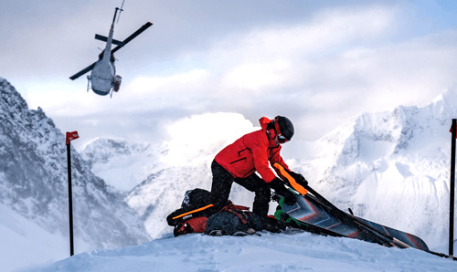 Private heliskiing packages