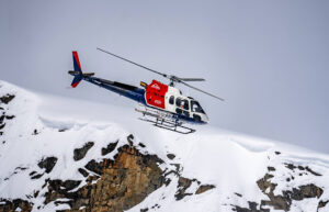 RK Heliski - helicopter