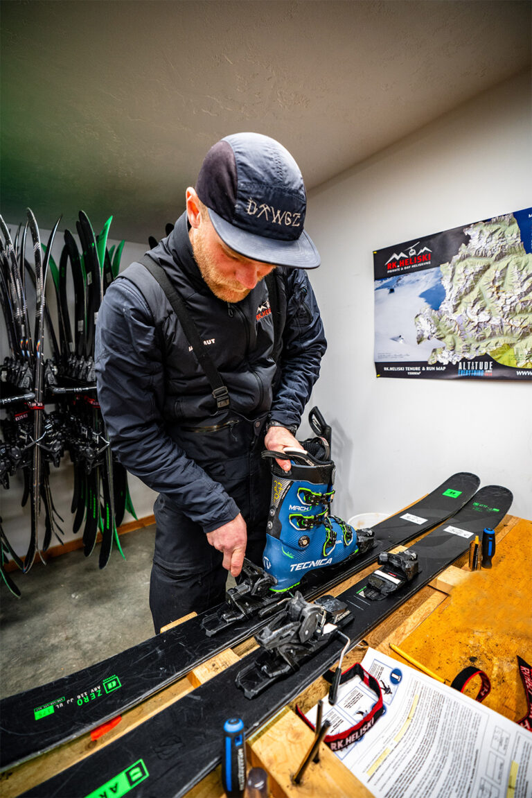 RK Heliski - equipment