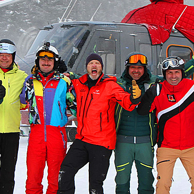 RK Heliski - typical day