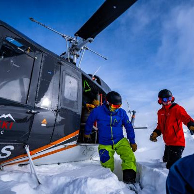 RK Heliski - typical day